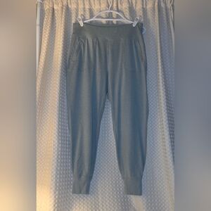 Balance Collection Jogger Lounge Pants Womens Large Blue Gray Heather Athleisure